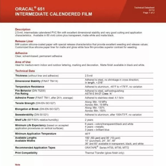 12" x 5 Feet GENTIAN BLUE Oracal 651 Cricut Hobby Craft Decal Vinyl Sticker - Picture 2 of 3